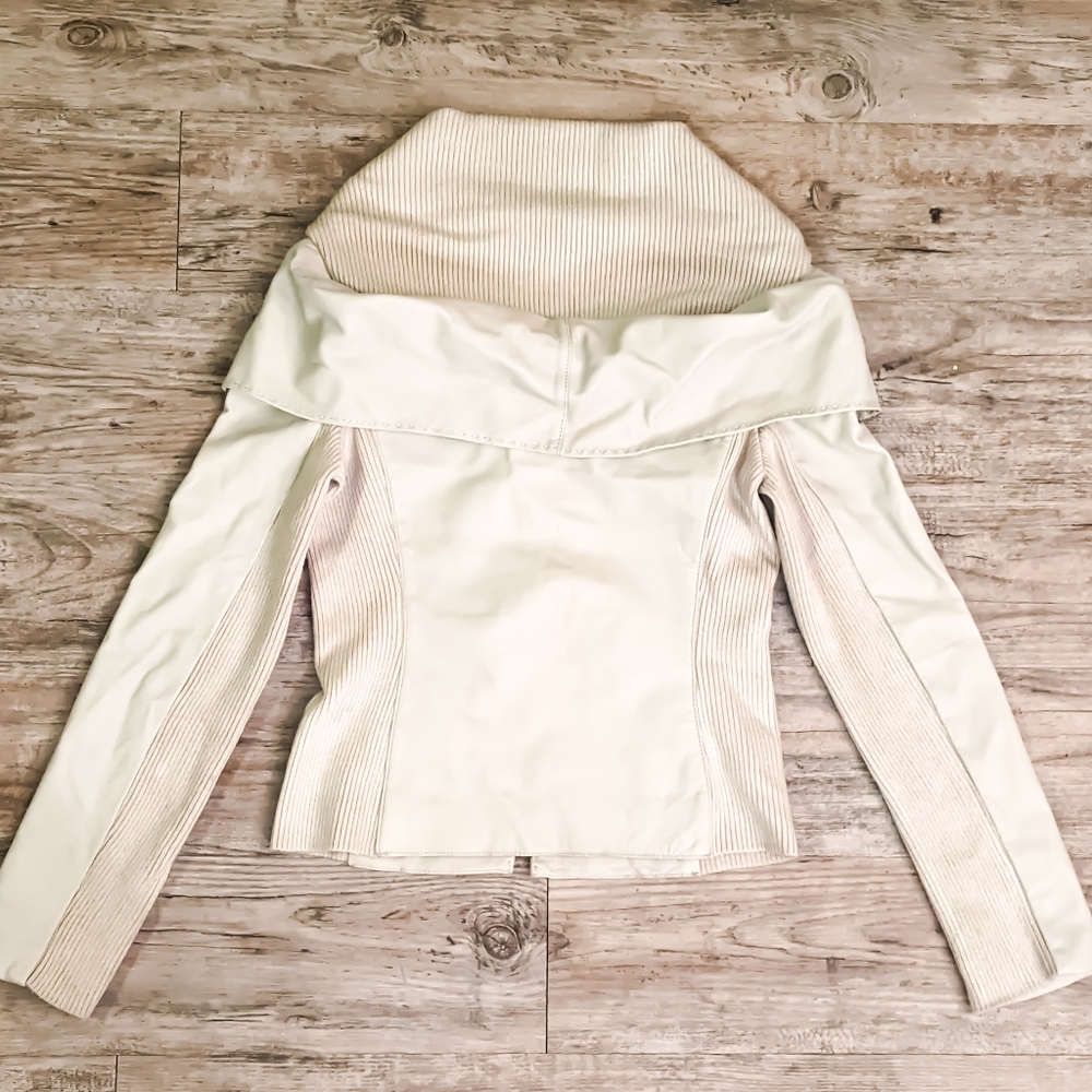 BCBGMAXAZARIA Genuine Leather Jacket - Picture 3 of 5